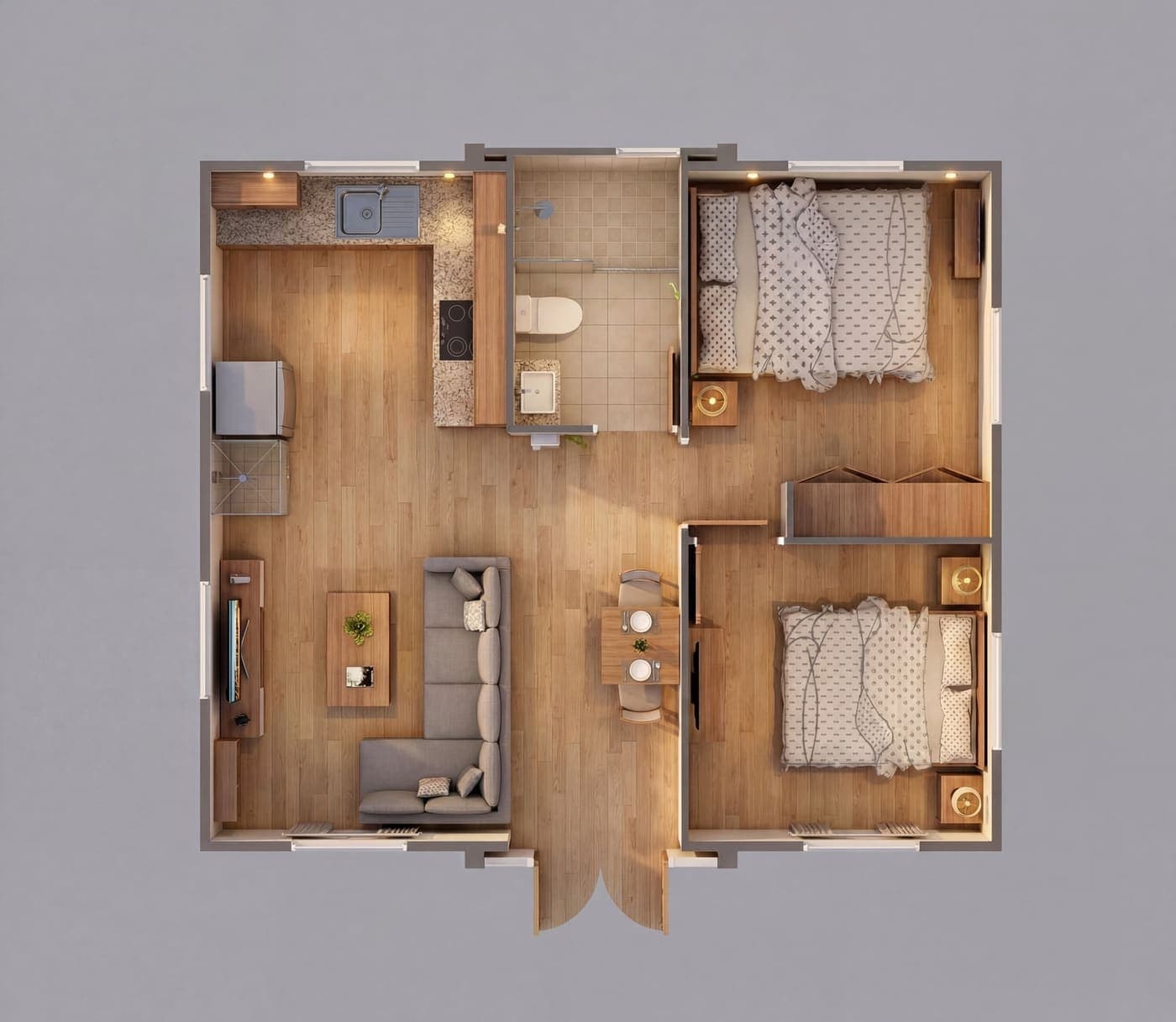 20ft KM-Pavilion — Master + Guest
